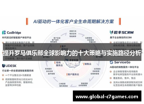 提升罗马俱乐部全球影响力的十大策略与实施路径分析